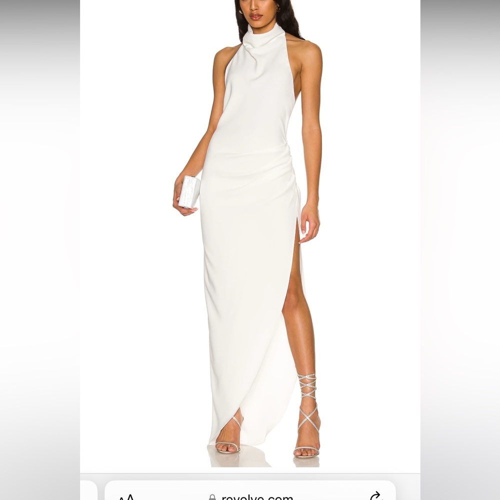 Amanda Uprichard Samba Gown White / Ivory
